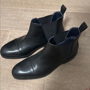 Cole Haan Black Chelsea Boots Smooth Leather